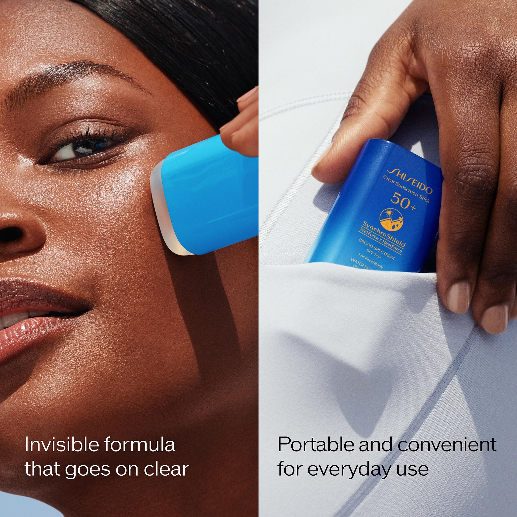 Amazon.co.jp: Shiseido Clear Sunscreen Stick SPF 50+ - Invisible